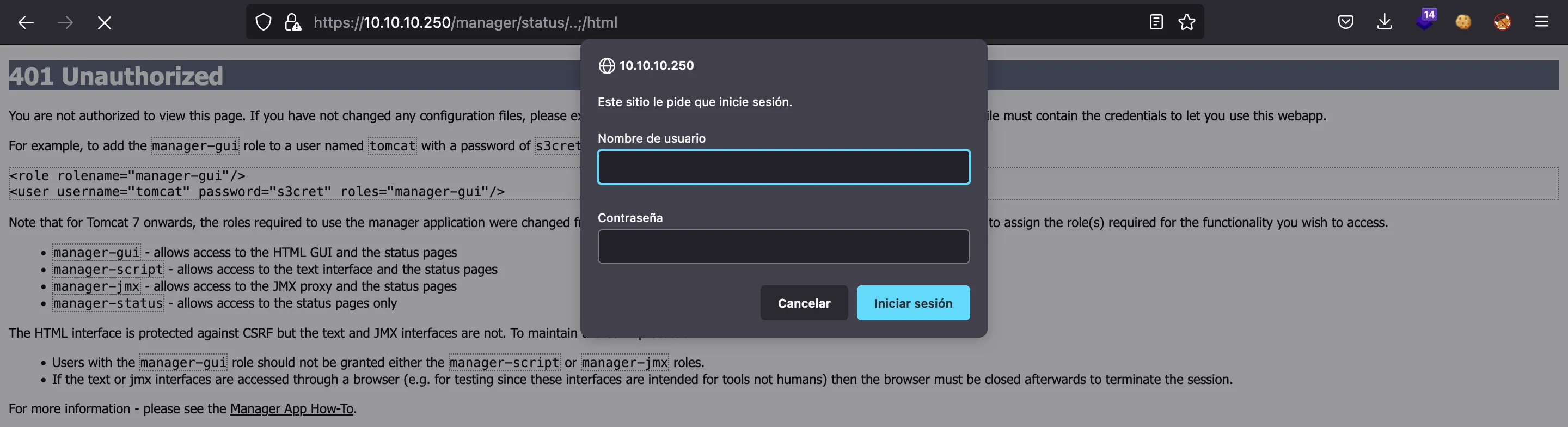 Tomcat Authentication