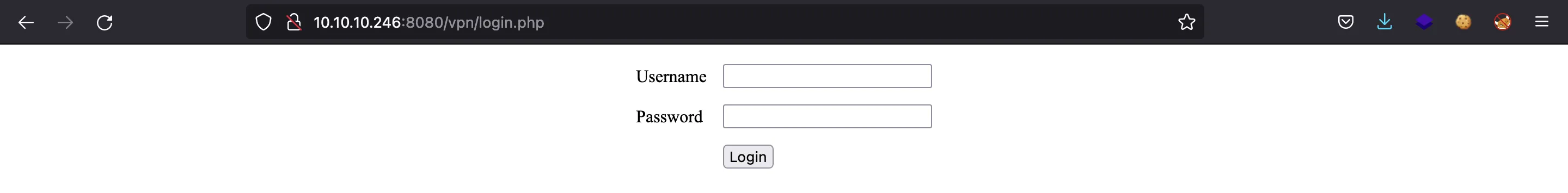 Static login